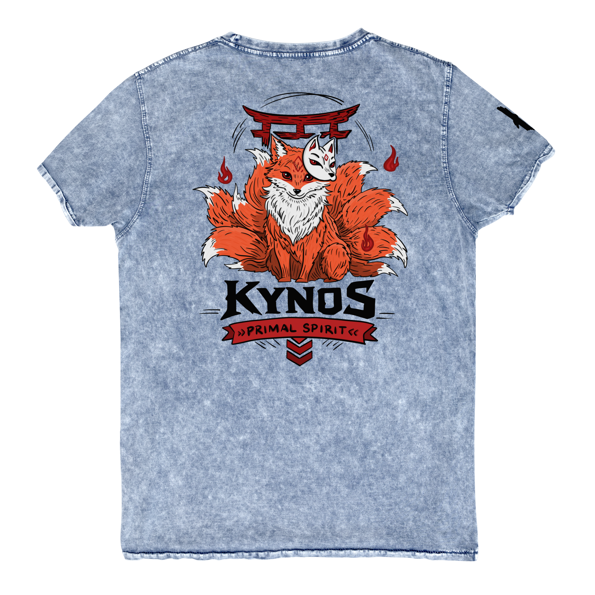 tee-shirt-fitness-unisex-kitsune-kynos-crossfit